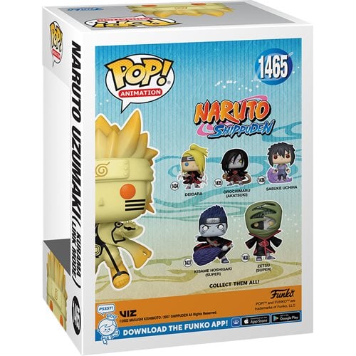 Naruto: Shippuden Naruto Uzumaki Kurama Link Mode Funko Pop - AAA Anime Exclusive