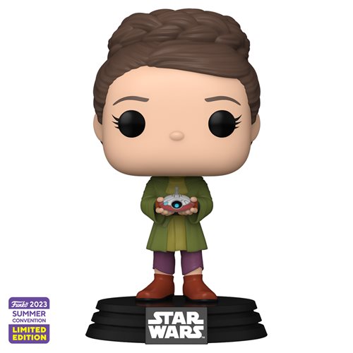 Star Wars: Obi-Wan Kenobi Young Leia with Lola Funko Pop! 2023 Convention Exclusive