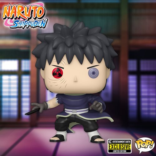 Naruto Obito Uchiha Unmasked Funko Pop - Entertainment Earth Exclusive