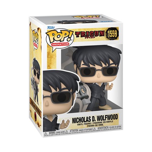 Trigun Nicholas D. Wolfwood with Punisher Funko Pop!
