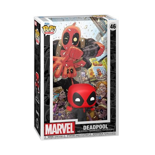 Marvel Deadpool #1 (2015) Black Suite Pop! Comic Cover Vinyl Figure