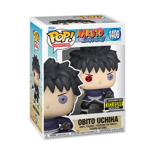 Naruto Obito Uchiha Unmasked Funko Pop - Entertainment Earth Exclusive