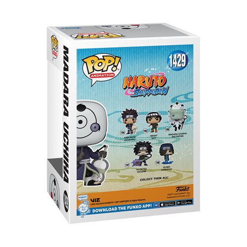 Naruto: Shippuden Madara Uchiha Funko Pop! Vinyl - Entertainment Earth Exclusive