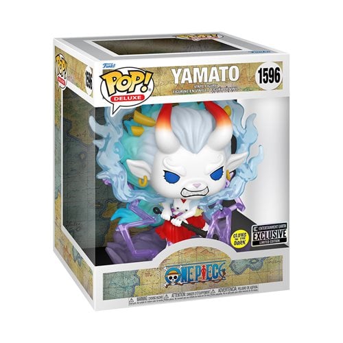 One Piece Yamato Glow-in-the-Dark Deluxe Funko Pop - Entertainment Earth Exclusive