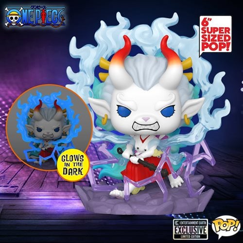 One Piece Yamato Glow-in-the-Dark Deluxe Funko Pop - Entertainment Earth Exclusive