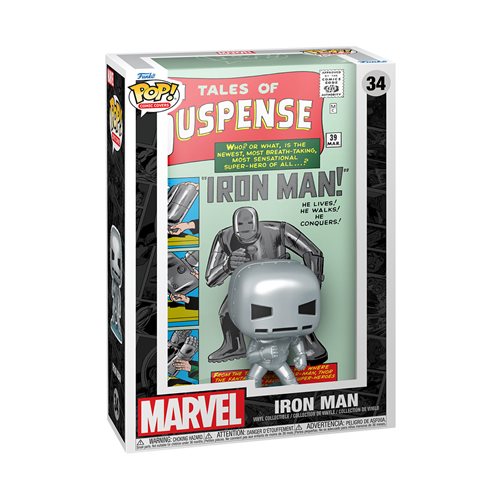 Marvel Tales of Suspense #39 Iron Man Funko Pop! Comic Cover with Case