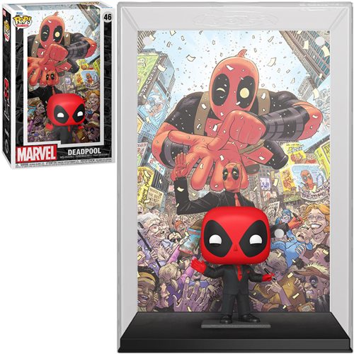 Marvel Deadpool #1 (2015) Black Suite Pop! Comic Cover Vinyl Figure