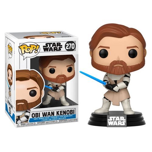 Star Wars: The Clone Wars Obi Wan Kenobi Pop! Vinyl Figure