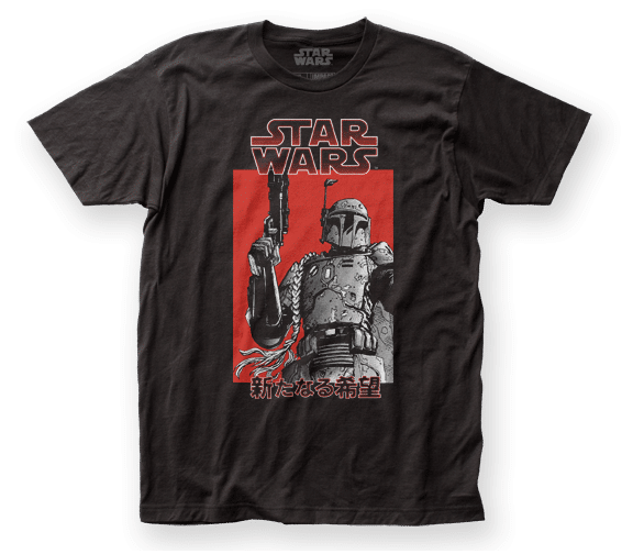 Boba Fett Manga Kanji shirt