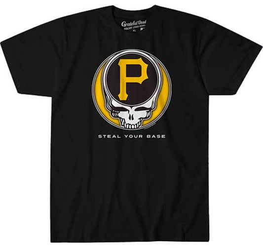 Pittsburgh Pirates Grateful Dead Steal Your Face T-Shirt