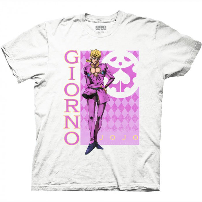 JoJo's Bizarre Adventure Giorno Diamond Background T-Shirt