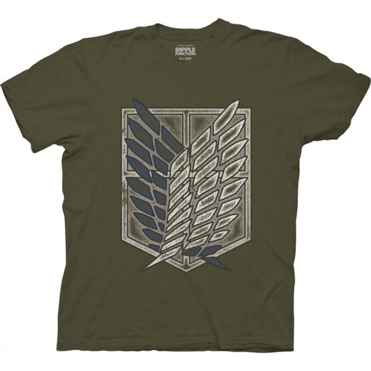 Attack on Titan Distressed Scout Symbol T-Shirt