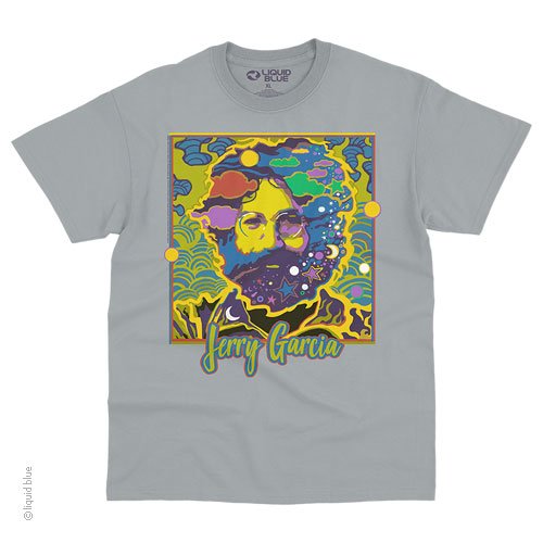 Jerry Garcia Painted Shirt