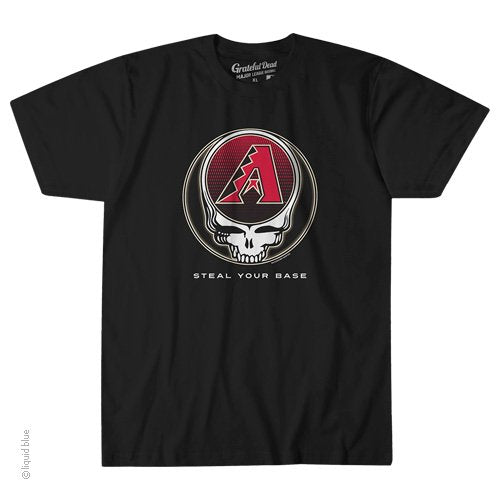 Arizona Diamondbacks Grateful Dead Steal Your Face T-Shirt