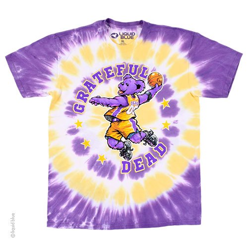 Grateful Dead - Purple & Gold Hoops Bear