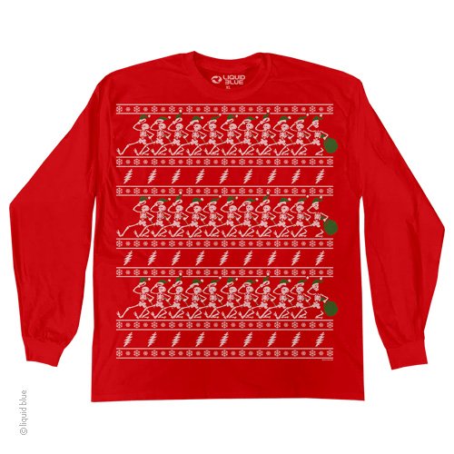 Grateful Dead - Dancing Skeletons Long Sleeve T-Shirt