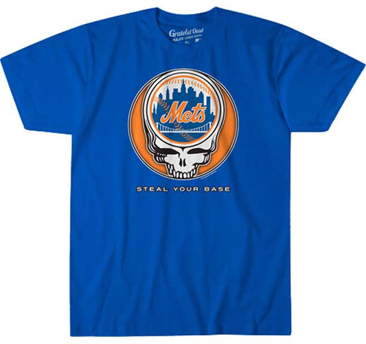 New York Mets Grateful Dead Steal Your Face T-Shirt