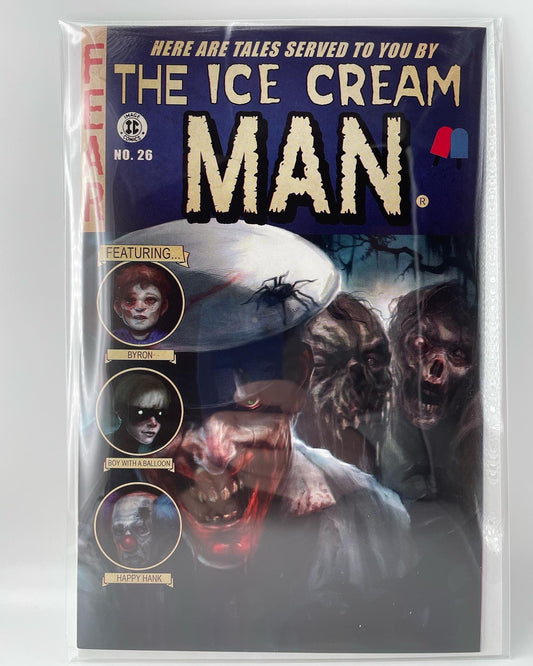 Ice Cream Man #26 ~ Haunt of Fear homage