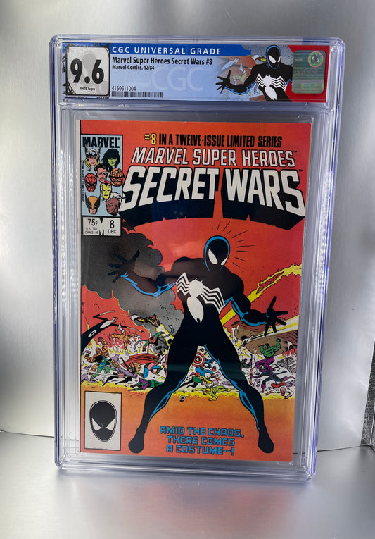 Marvel Super Heroes Secret Wars #8 CGC 9.6 White Pages