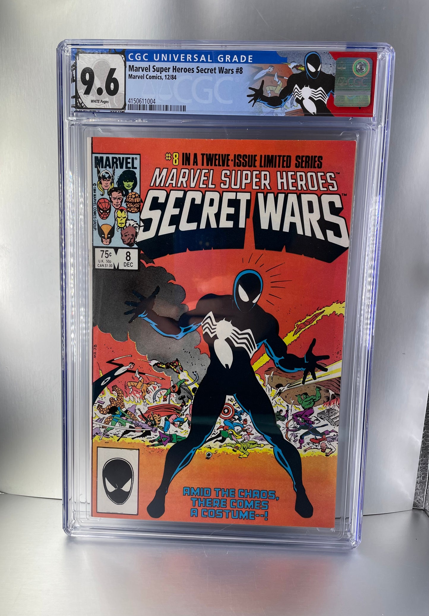 Marvel Super Heroes Secret Wars #8 CGC 9.6 White Pages