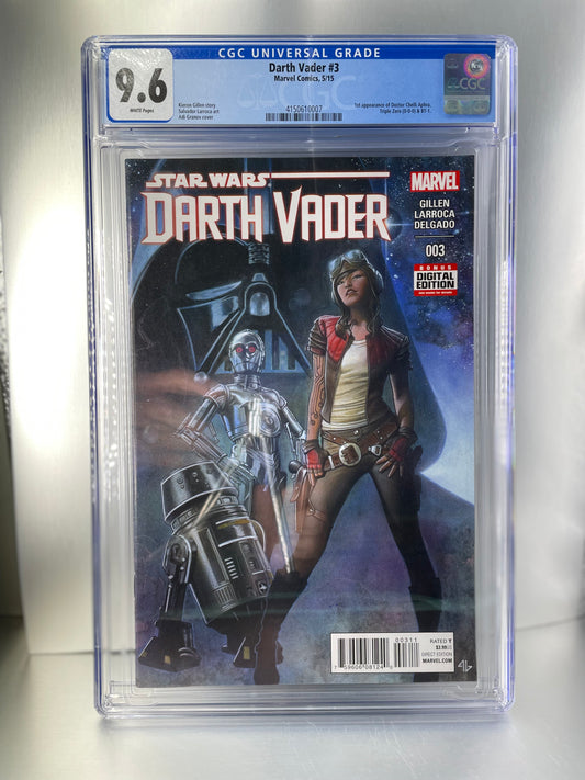 Darth Vader #3 CGC 9.6 - First Appearance of Dr. Aphra
