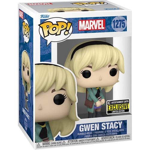 Spider-Man Gwen Stacy Funko Pop! Vinyl Figure - Entertainment Earth Exclusive