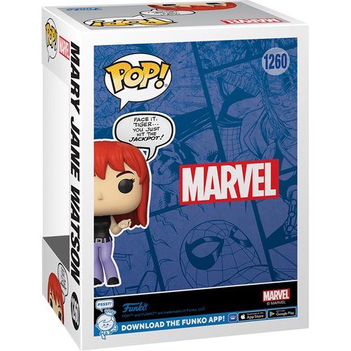 Spider-Man Mary Jane Watson Funko Pop! Vinyl Figure - Entertainment Earth Exclusive