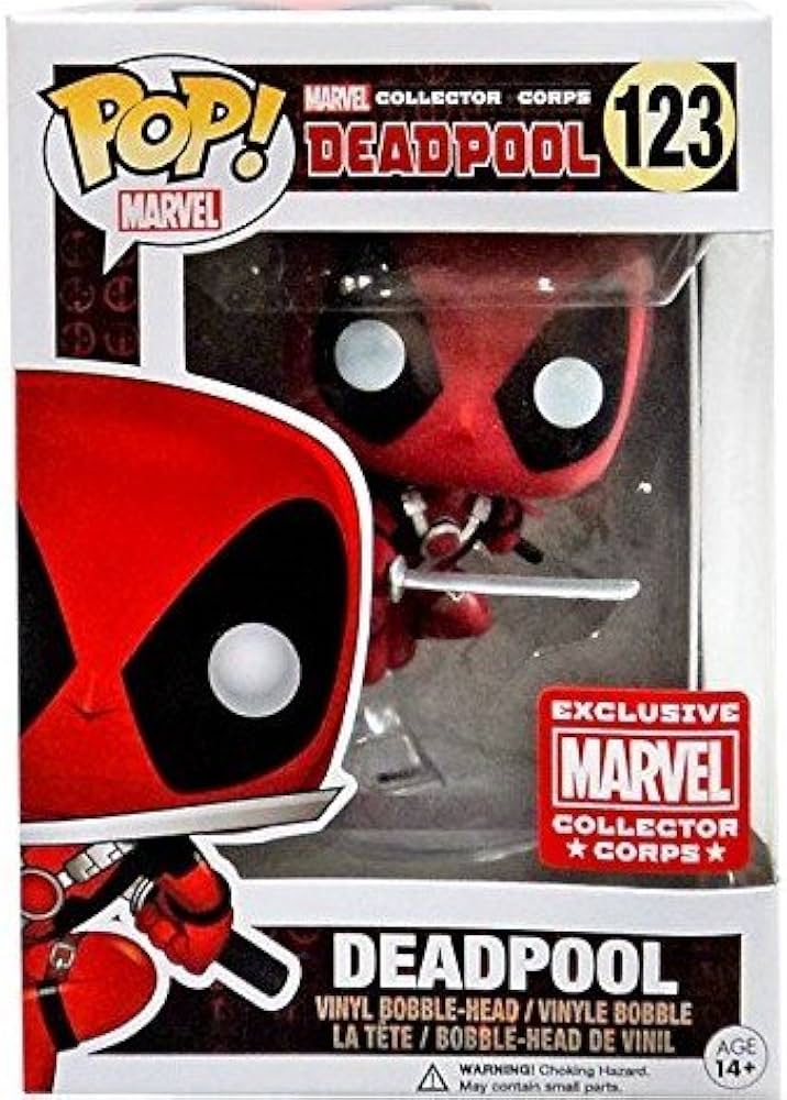 Deadpool (Leaping) Marvel Collectors Funko POP!