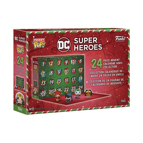 DC Super Heroes Pocket Pop! Advent Calendar