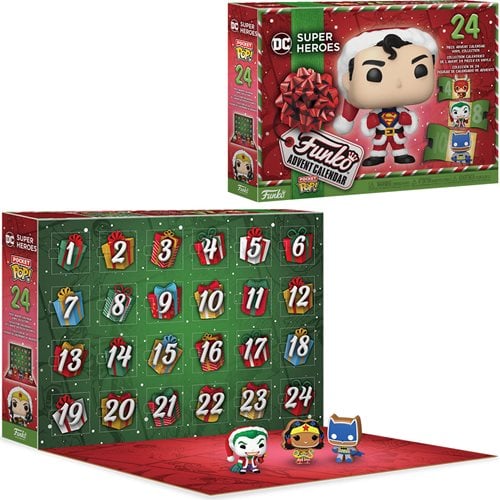 DC Super Heroes Pocket Pop! Advent Calendar